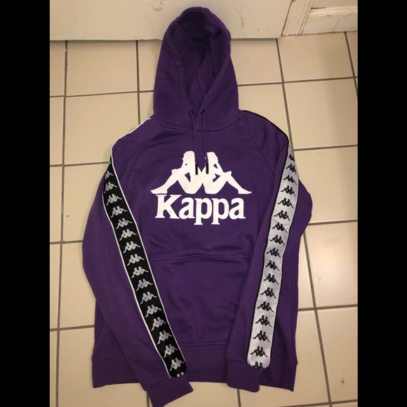 kappa hoodie purple